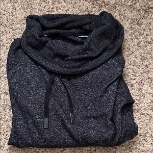 Women's Charcoal Cowl Neck Sweater